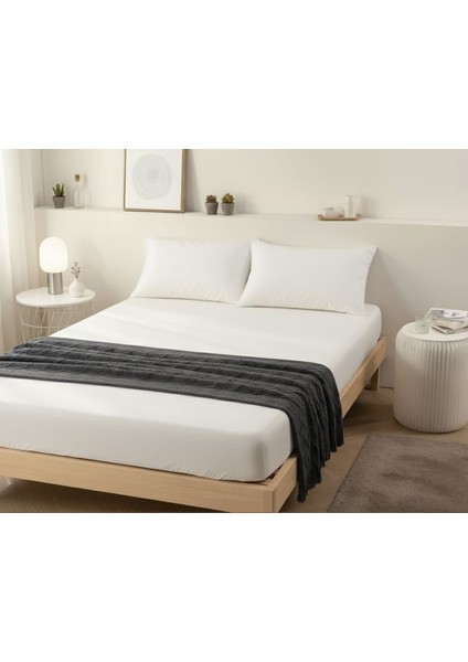 Battal Boy Fitted Çarşaf ( Beyaz)