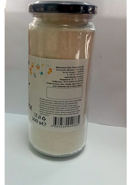 Organik Muzlu Muhallebi 300 gr fiyatları