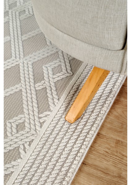 Modern Dokuma Halı Gri Yumuşak Dokulu Premium Salon Oturma Odası Yolluk Mutfak Halısı modelleri