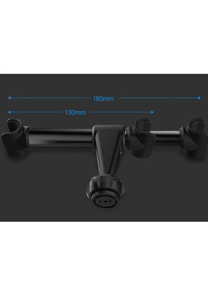 Araç Arka Koltuk Için Tablet Tutucu Telefon Tutucu Tüm Tabletlere Uyumlu Tutucu Şarj Girişli