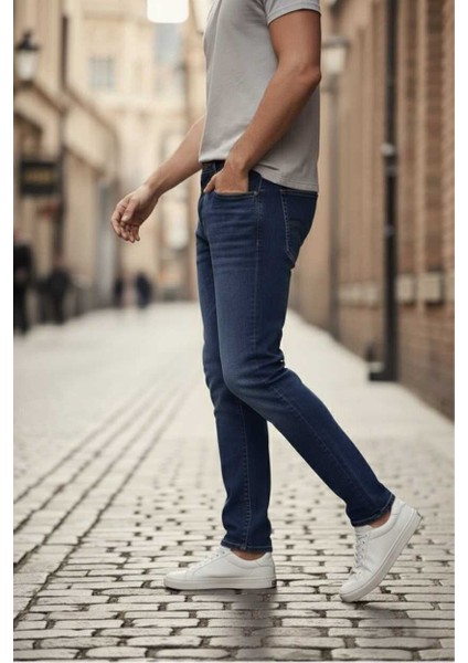 Oscar Slim Fit Kot Pantolon Lacivert modelleri