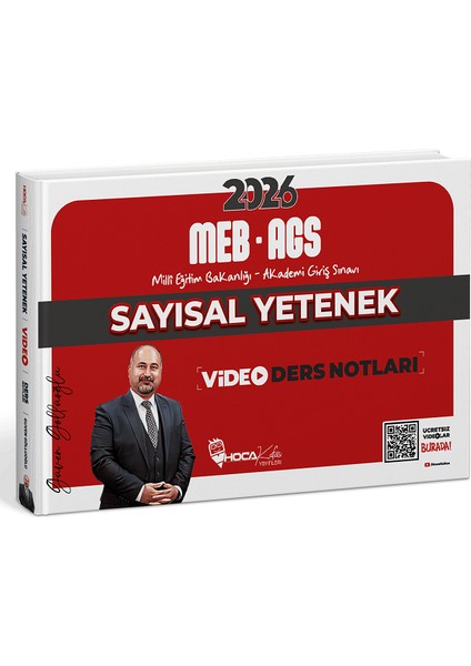 2026 Meb-Ags Sayısal Yetenek Video Ders Notları - Güven Göllüoğlu