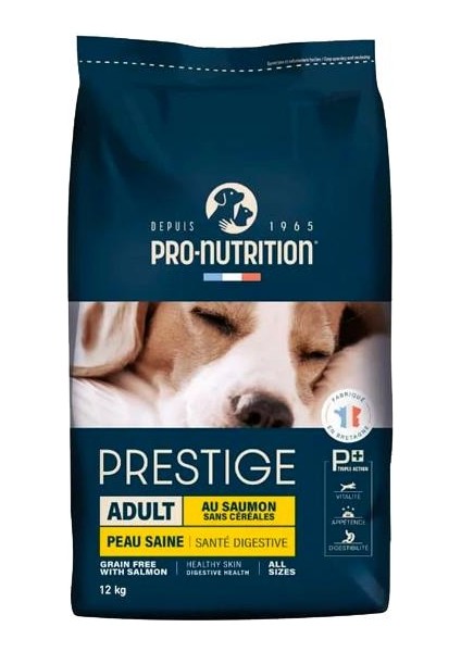 Pro Nutrition Prestige Tahılsız Somonlu Yetişkin Köpek Maması 12KG