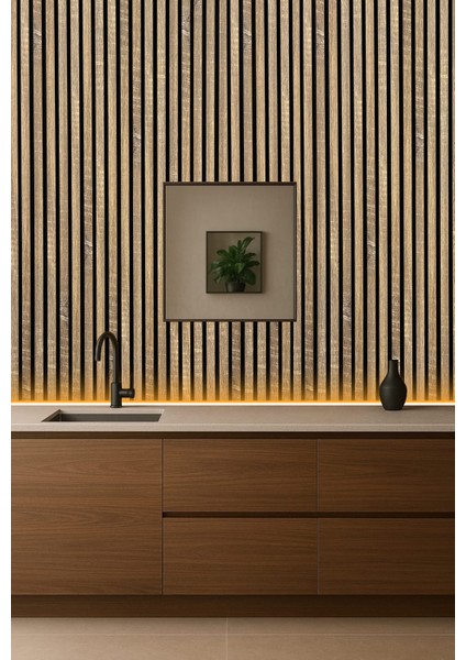 Mdf Ahşap Akustik Duvar Paneli 60X275 cm - Sonomo(Pvc) modelleri