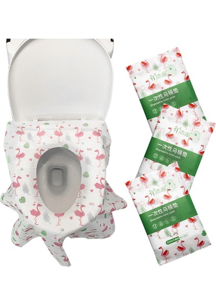 Hijyenik Kullan-At Klozet Kapağı Örtüsü 10 Lu Paket