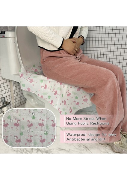 Hijyenik Kullan-At Klozet Kapağı Örtüsü 10 Lu Paket