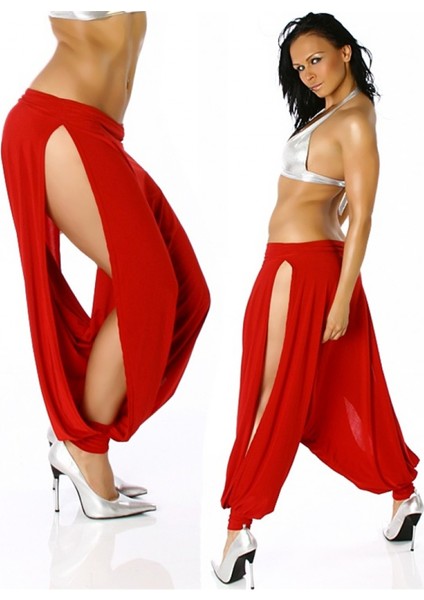 B100911 Derin Yırbrfaçlı Pantalon