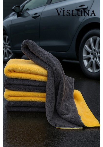 ( 1 Adet ) Mikrofiber Oto Kurulama Havlusu Kalın ve Yumuşak Havlu Bez 50X70'CM Süper Emici