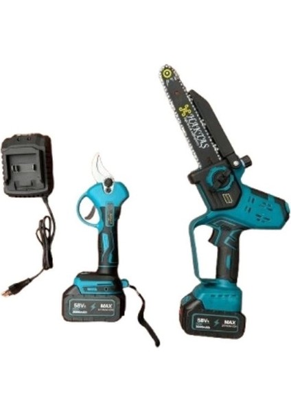 Hkt Akülü Budama Testere Set 21V Şarjlı Zincirli Testere Güçlü Motor Taşıma Çantalı fiyatları