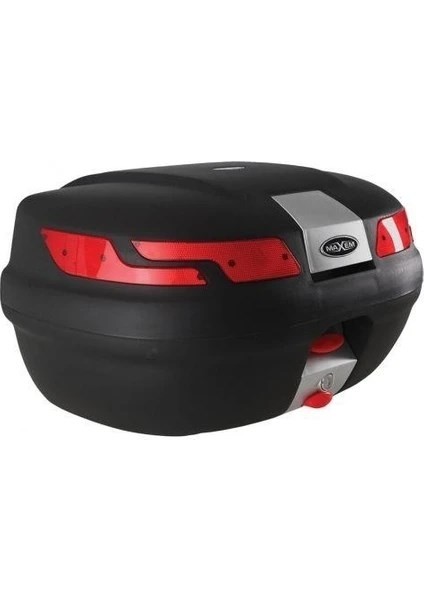 45 Lt Siyah Motosiklet Arka Çantası