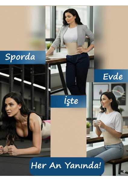 Abdominal Korse - – Ayarlanabilir Bel ve Karın Destekli Toparlayıcı Korse, Doğum Sonrası, Karın Fıtığı fırsatları
