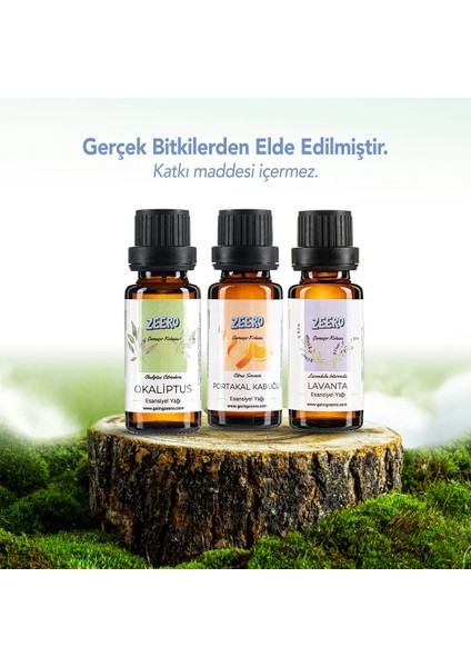 Çamaşır Kokusu 3'lü Esansiyel Yağ Seti 3X20 ml fiyatları