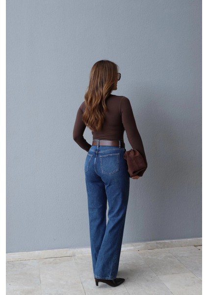 Mavi Taşlamalı Jean Pantolon indirimleri