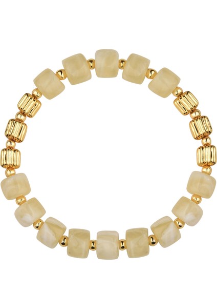 Gold Detaylı Akrilik Bileklik