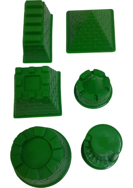 14 Parçalı Kinetik Kum Set, ( Kale ve Deniz Canlıları Kalıpları) modelleri