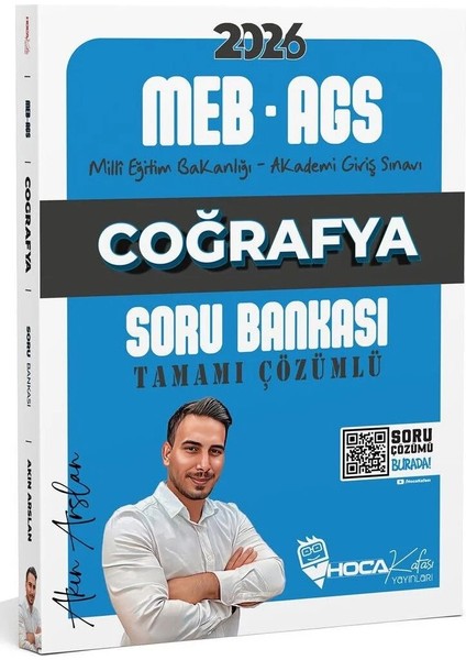 2026 Meb-Ags Coğrafya Soru Bankası Çözümlü - Akın Arslan