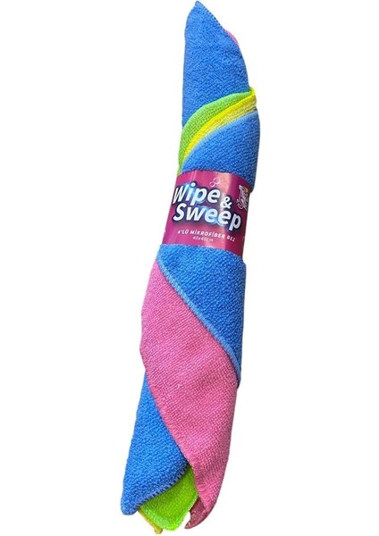 Wipe &sweep 4lü Mikrofiber Bez 40CM *40CM 40*40