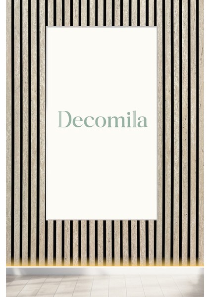 Mdf Ahşap Akustik Duvar Paneli 60X275 cm - Traverten(Pvc) indirimleri