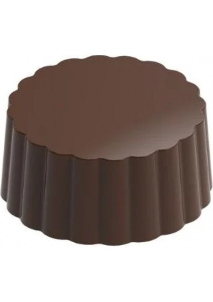 Polikarbon Düz Pralin Çikolata Kalıbı 13.7 gr | CM-3147