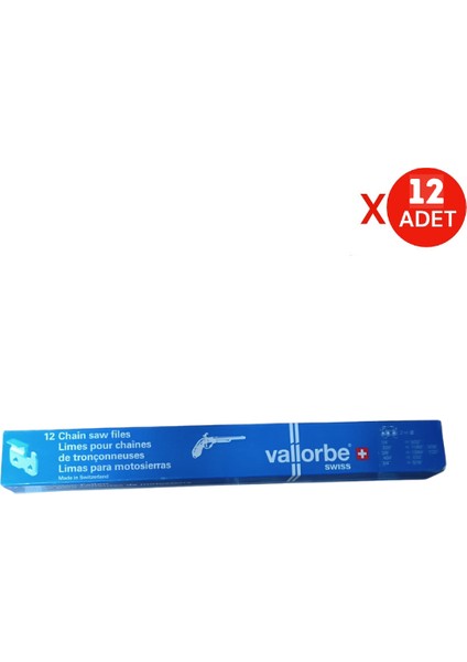 13/64 Zincir Bileme Eğesi 5.2mm 12 Adet