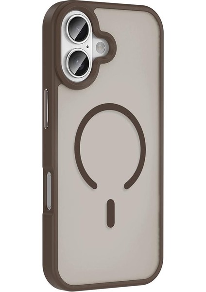 iPhone 17 Uyumlu Magsafe Kılıf Mat Arka Yüzey Darbe Emici Kapak modelleri