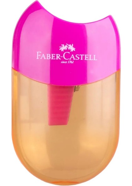 Faber Castell Mini Apple Trend R. Kalemtıraş 183515-PEMBE