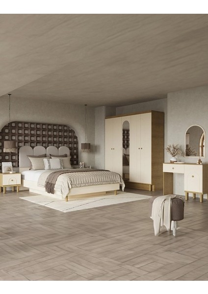 Eco Bohem Üçlü Full Düğün Paketi - Oturma Grubu / Yatak Odası Takımı / Yemek Odası Takımı modelleri