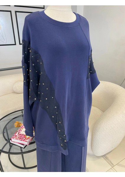 Nuss Zımba Detaylı lacivert Takım fiyatları