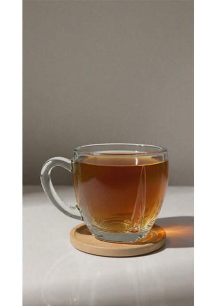 Üç Tırnaklı Kuplu Çay Fincanı-Bardağı- 6 Adet fiyatları