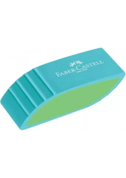 Faber Castell Yaprak Şekilli Silgi 18 30 49 -Mavi