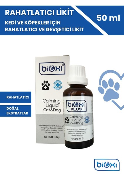 Plus Calming Liquid-Kedi ve Köpekler Için Rahatlatıcı ve Sakinleştirici Destek