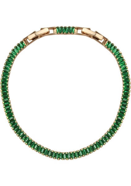 Yeşil Taşlı Zarif Bileklik