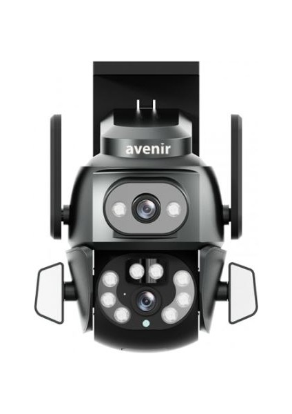 AV-M23 4 Mp Speed Dome 2 Kameralı Wifi Ptz Ip Kamera App Carecam Pro