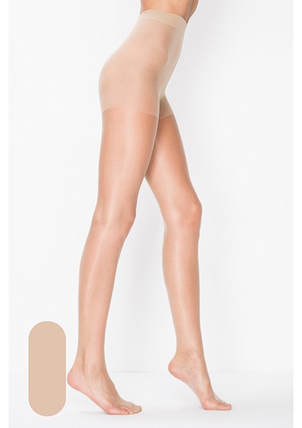 24'lü Eko Paket Fit 15 Parlak Ince Külotlu Çorap - Shıny Thın Pantyhose