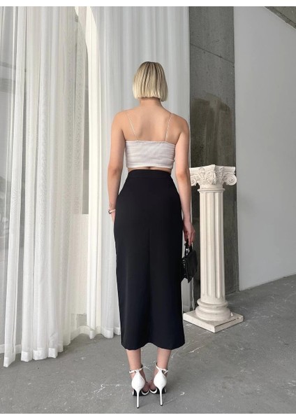 Uzun Düğmeli Etek fırsatları