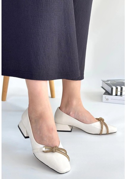 Estay Ten Rugan Topuklu Ayakkabı