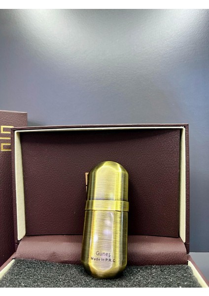 Pirinç Alaşım Kapaklı Tasarım Benzinli Lüks Çakmak modelleri