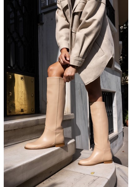 Hector Kadin Bej Çizme fiyatları