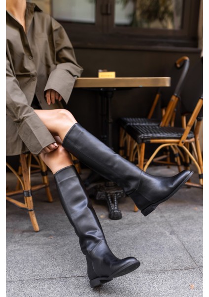 Hector Kadin Bej Çizme