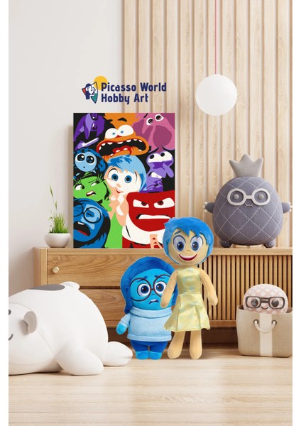 Ters Yüzün Duyguları Sayılarla Boyama Seti indirimleri