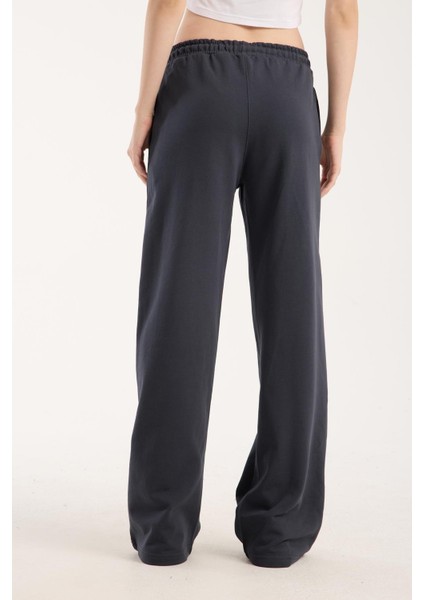 %100 Pamuk Geniş Paça Bağcıklı Kadın Pantolon/eşofman Altı fiyatları