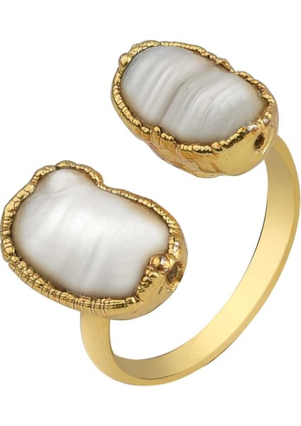 Ayarlanabilir Sedef Yüzük