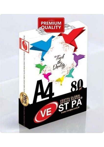 A4 Vestpa Beyaz Fotokopi Kağıdı