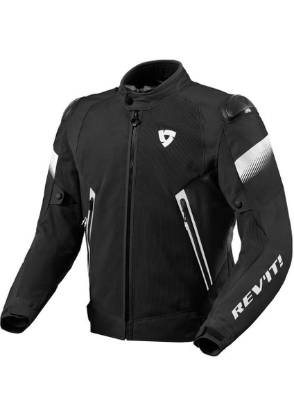 Control Air H20 Korumalı Motosiklet Montu Siyah Beyaz