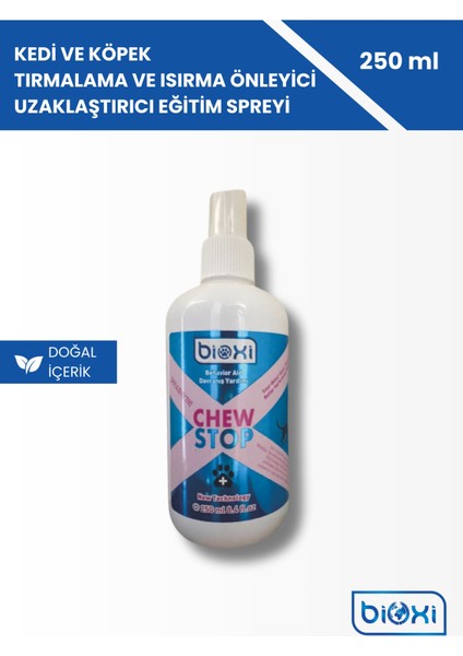 Chew Stop 250 ml – Evcil Hayvanlar Için Isırma ve Kaşınmayı Önleyici Sprey