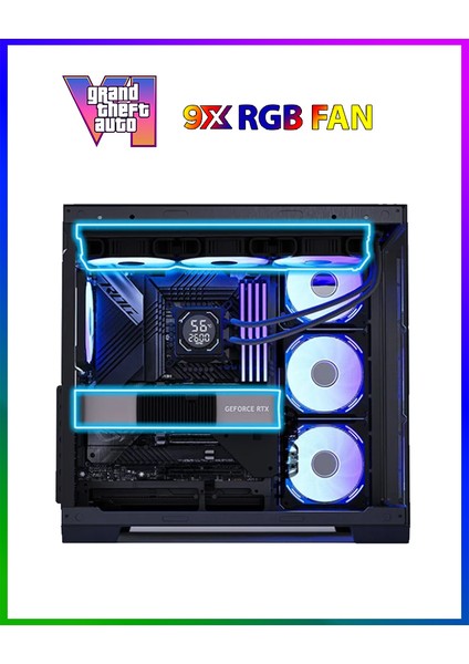 GTA-Valo X50 💎 Ryzen 7 5700X 32GB Ram 1TB M.2 Nvme SSD 8GB GDDR7 RTX4060 Ekran Kartı Oyuncu Masaüstü Bilgisayarı fiyatları