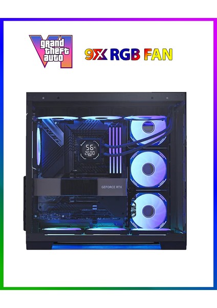 GTA-Valo X50 💎 Ryzen 7 5700X 32GB Ram 1TB M.2 Nvme SSD 8GB GDDR7 RTX4060 Ekran Kartı Oyuncu Masaüstü Bilgisayarı modelleri