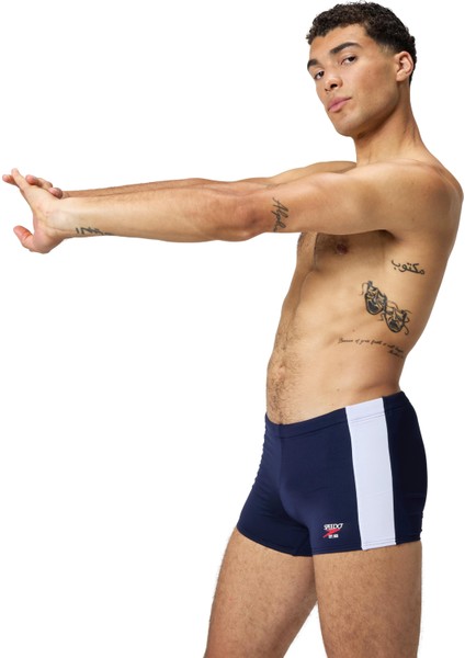 Jetstream Retro Colorblock Square Leg Erkek Yüzücü Mayosu fiyatları