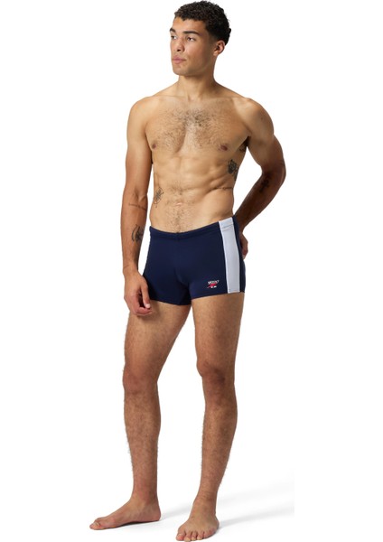 Jetstream Retro Colorblock Square Leg Erkek Yüzücü Mayosu modelleri