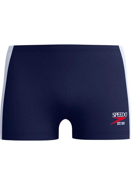 Jetstream Retro Colorblock Square Leg Erkek Yüzücü Mayosu